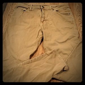 Tan jeans